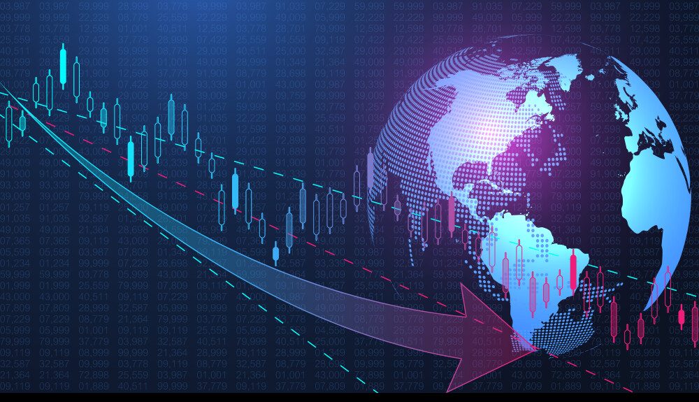stock-market-background-or-forex-trading-business-vector-32853096
